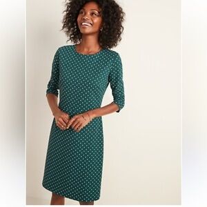 Old navy ponte-knit 3/4 sleeve dress